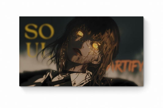Recarga horizontal Estrecha Switch in Art impressa Anime"Makima"