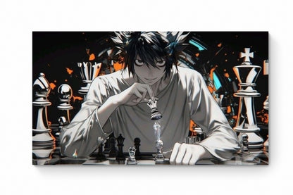 Recarga horizontal Larga Switch in Art impressa Anime"L: El maestro de la estrategia"