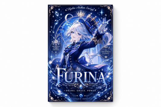 Recarga vertical Larga Switch in Art impressa Videojuegos"Furina"