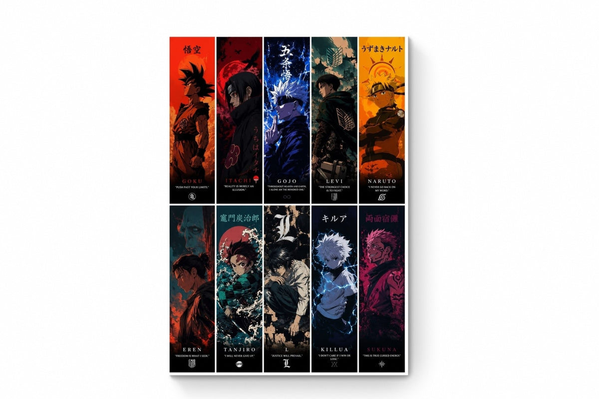Recarga Vertical Larga Switch in Art impressa Anime"Leyendas del Anime: Héroes y Rivales Eternos"