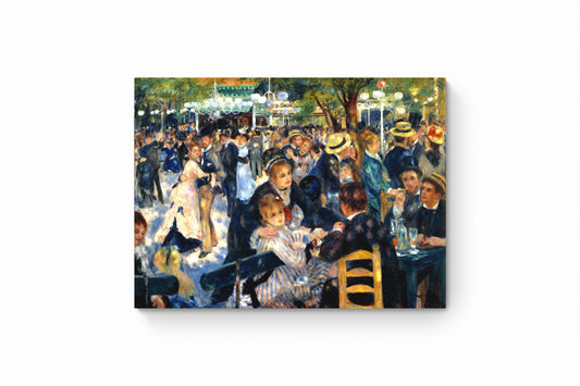 Recarga horizontal Larga Switch in Art impressa Pierre-Auguste Renoir "Baile en el Moulin de la Galette"