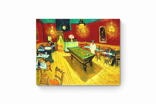 Recarga horizontal Larga Switch in Art impressa Van Gogh "El café nocturno"