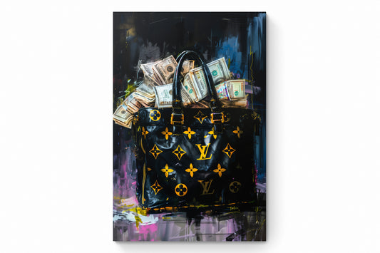 Recarga Vertical Larga Switch in Art impressa Dinero y Poder " El Precio del Lujo"