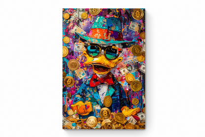 Recarga Vertical Larga Switch in Art impressa Dinero y Poder "Fortuna en Color"