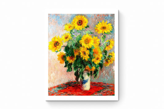 Recarga vertical Larga Switch in Art impressa Print de Galería " Girasoles"