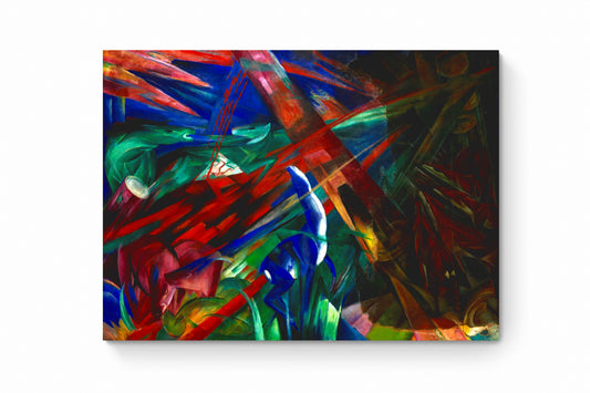Recarga horizontal Larga Switch in Art impressa abstracto "Energía en Movimiento"