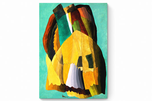 Recarga vertical Larga Switch in Art impressa abstracto "Manto de colores"