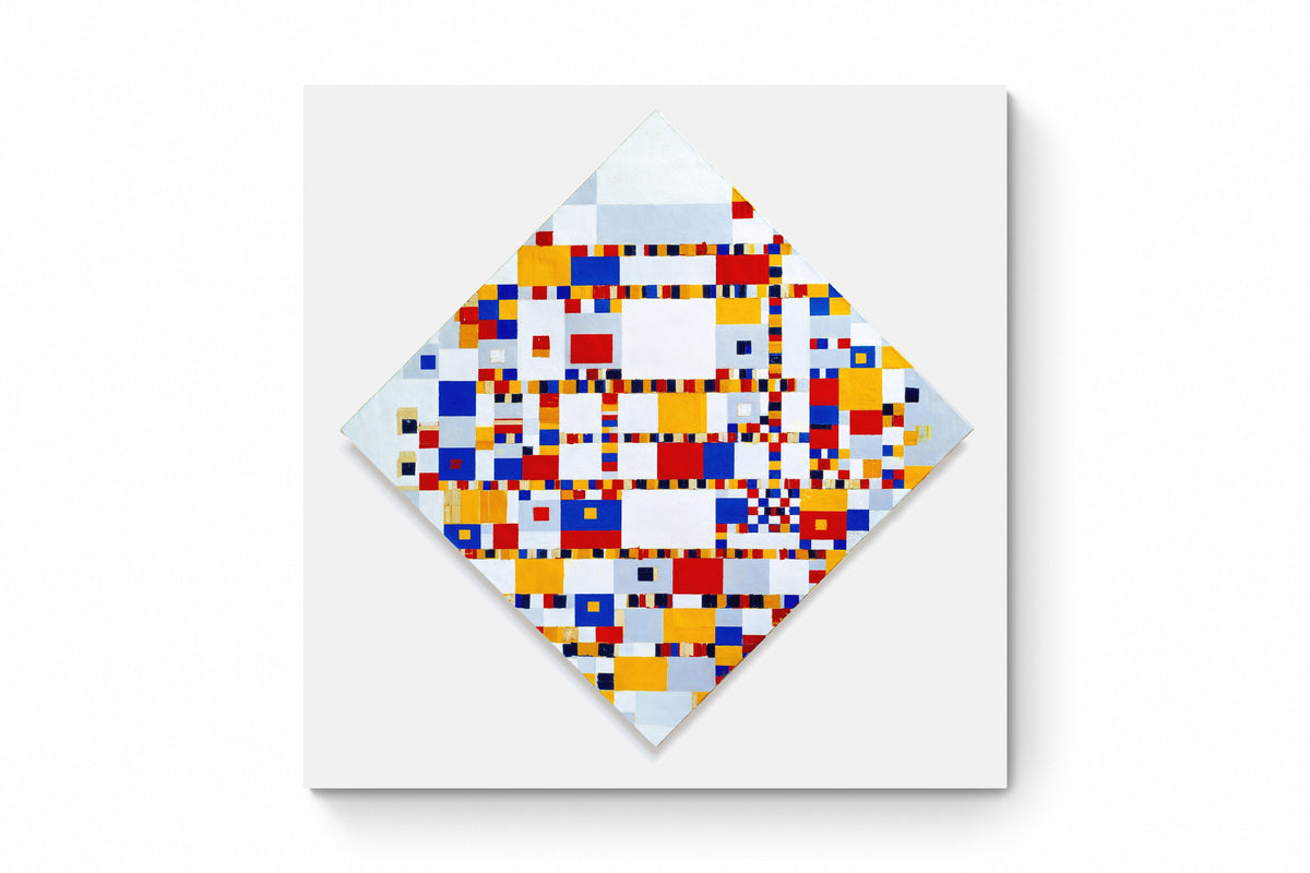 Recarga cuadrada Switch in Art impressa abstracto "Mosaico de la Armonía Moderna"
