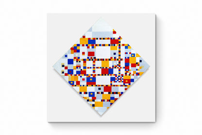 Recarga cuadrada Switch in Art impressa abstracto "Mosaico de la Armonía Moderna"