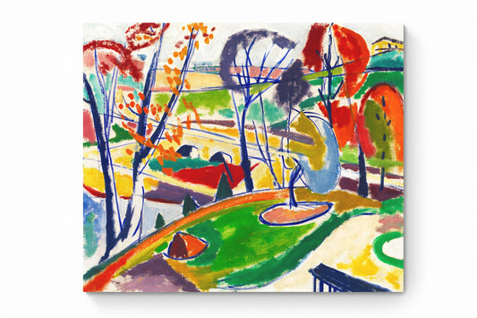 Recarga cuadrada Switch in Art impressa abstracto "Jardín de Colores en Libertad"