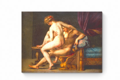 Recarga horizontal Larga Switch in Art impressa Pintura " Cupido y Psique"