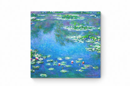 Recarga Cuadrado Switch in Art impressa Claude Monet "Nenúfares"
