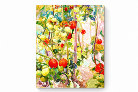 Recarga vertical Larga Switch in Art impressa Pintura "Tomates"