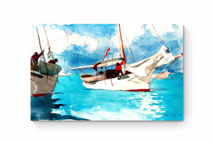Recarga horizontal Larga Switch in Art impressa Pintura "The Lizzie"