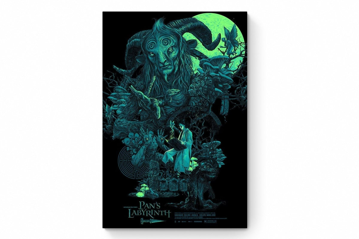 Recarga vertical Larga Switch in Art impressa pelicula "Póster ilustrado de El laberinto del fauno"