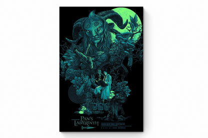 Recarga vertical Larga Switch in Art impressa pelicula "Póster ilustrado de El laberinto del fauno"