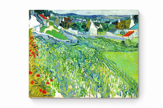 Recarga cuadrado Switch in Art impressa Van Gogh "Viñedos con vistas a Auvers"
