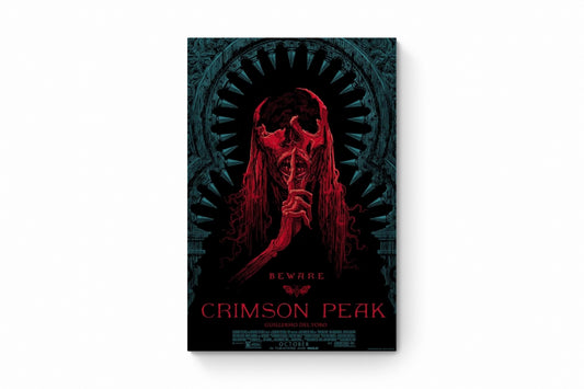 Recarga vertical Larga Switch in Art impressa pelicula "Póster ilustrado de La cumbre escarlata"