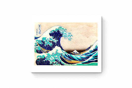 Recarga horizontal Larga Switch in Art impressa Print de Galería "La gran ola de Kanagawa"