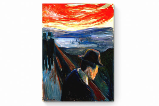 Recarga vertical Larga Switch in Art impressa Pintura "Desesperación"