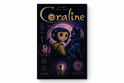 Recarga vertical Larga Switch in Art impressa pelicula " Póster ilustrado de Coraline "