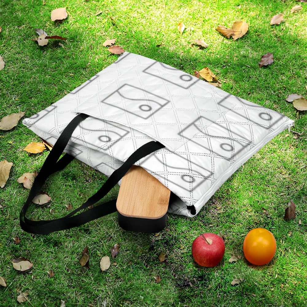 Manta de picnic personalizada con cierre