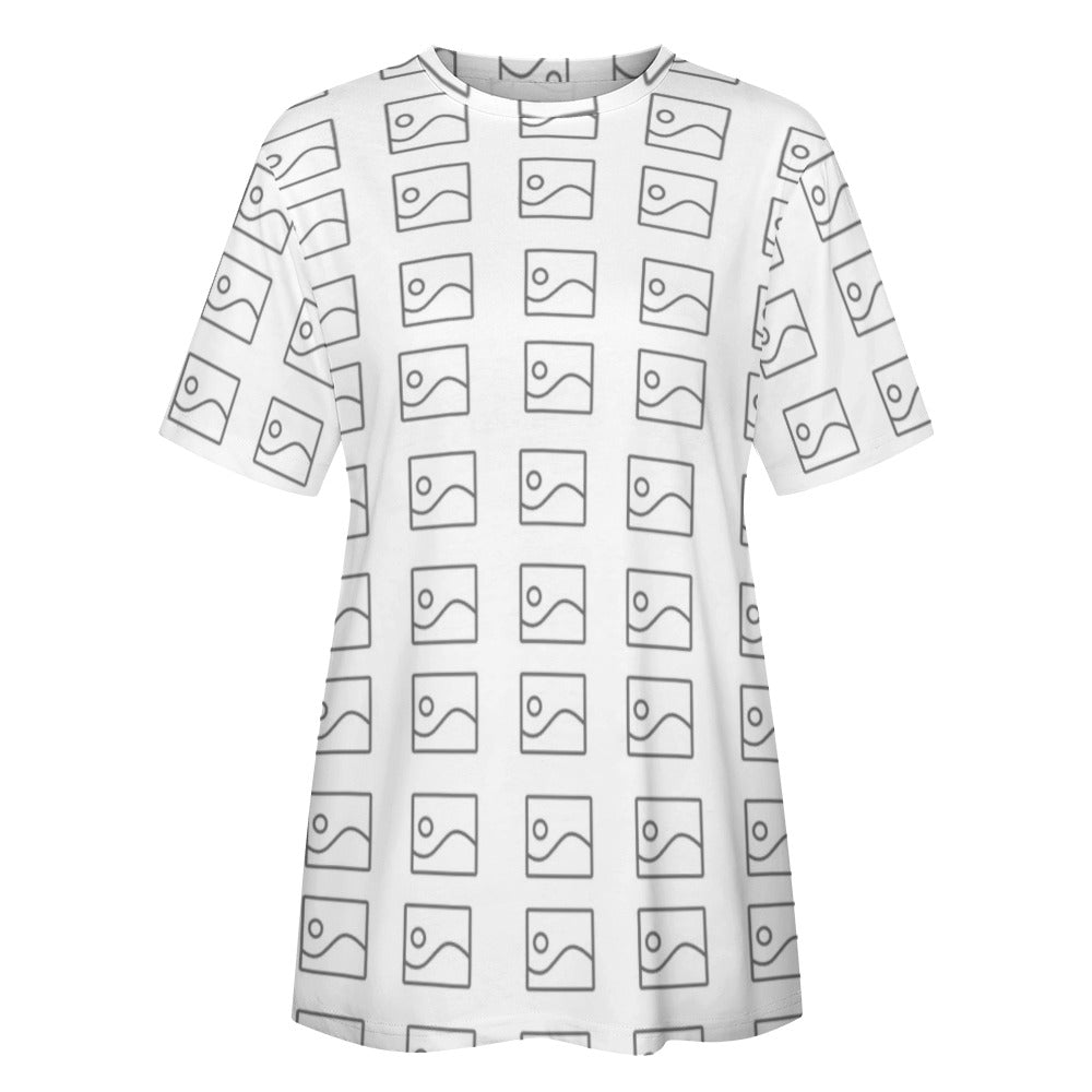 Camiseta para mujer 100 % algodón