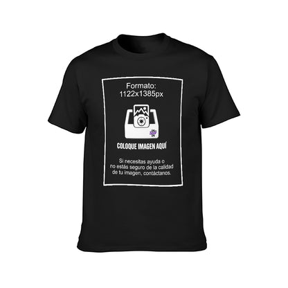 New 150g Men's  Short Sleeve T-shirt doble print
