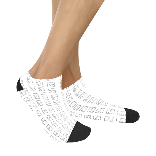 Calcetines Tobilleros para Mujer con Estampado Completo