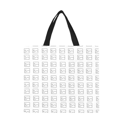 Bolsa Tote de Lona con Estampado Completo – Grande