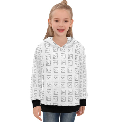 Sudadera de Manga Larga con Capucha para Niña Grande
