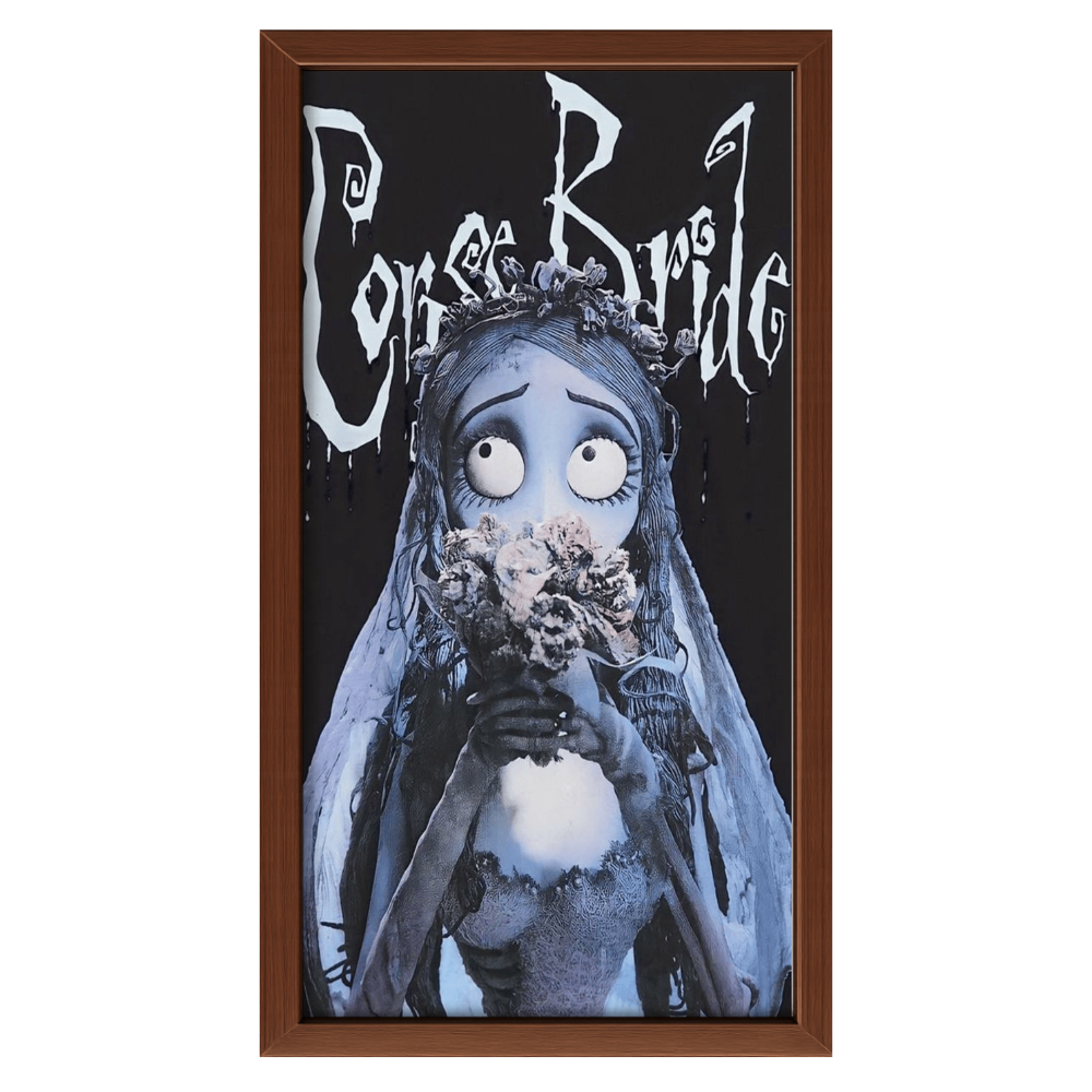 Recarga vertical Estrecha Switch in Art impressa pelicula " Póster oficial de El cadáver de la novia "