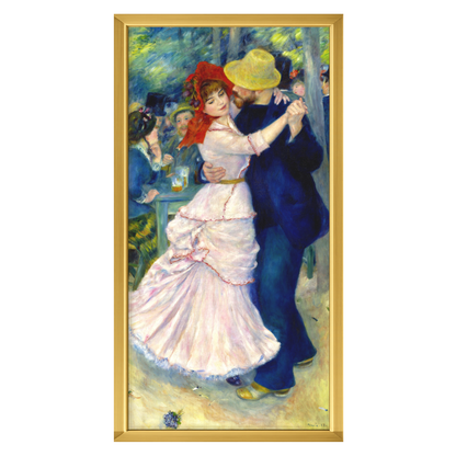 Recarga vertical Estrecha Switch in Art impressa Pierre-Auguste Renoir "Baile en el campo"