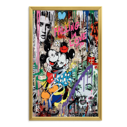 Recarga vertical Larga Switch in Art impressa Pop Art 30