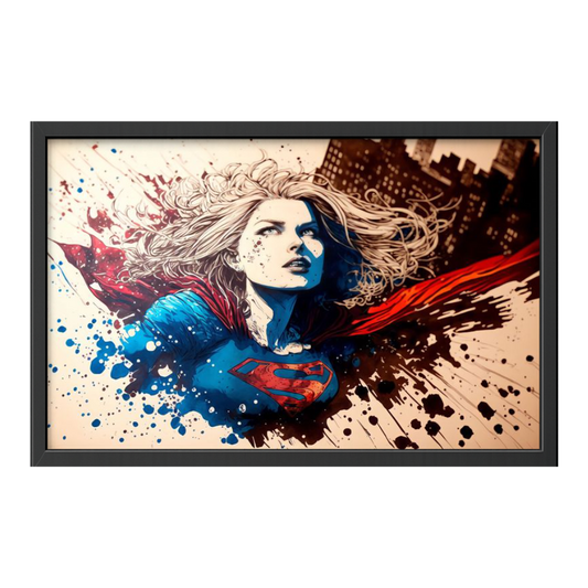 Recarga horizontal Larga Switch in Art impressa Superheroes 12