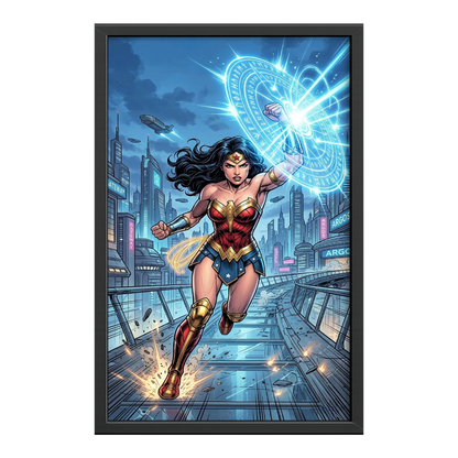 Recarga vertical Larga Switch in Art impressa Super heroe 2