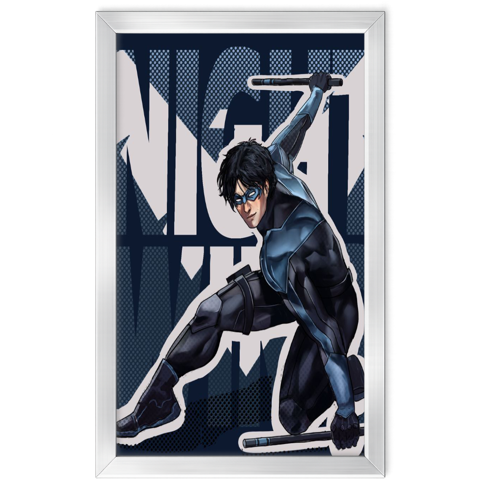 Recarga vertical Larga Switch in Art impressa Super heroe 9