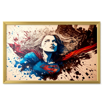 Recarga horizontal Larga Switch in Art impressa Superheroes 12