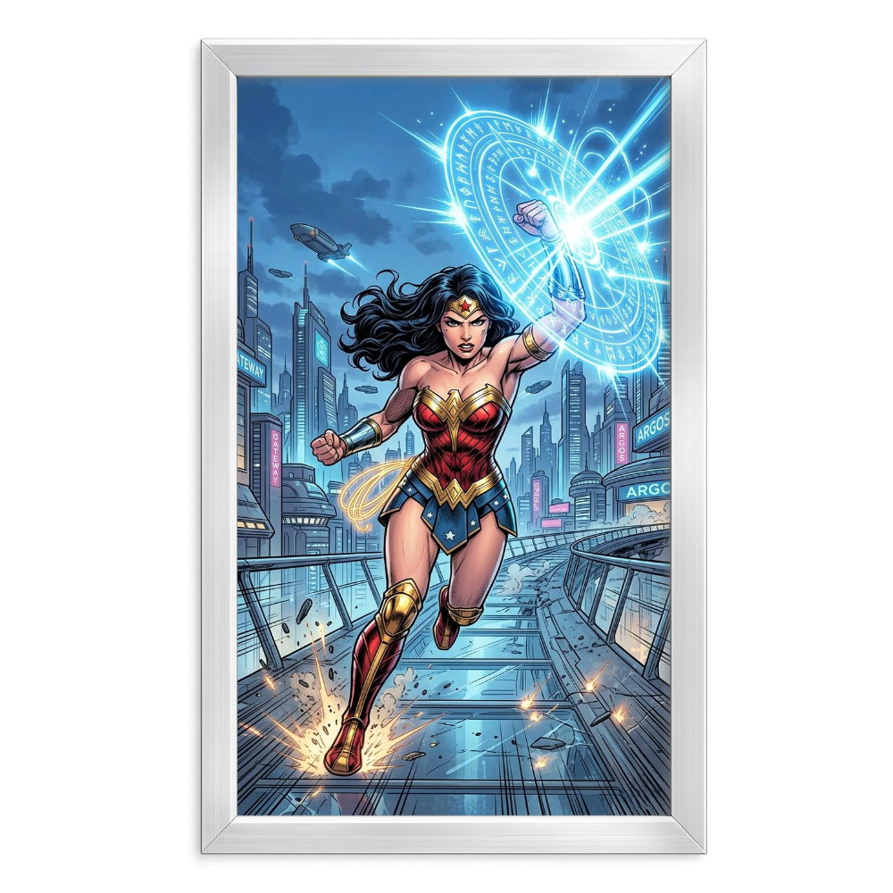 Recarga vertical Larga Switch in Art impressa Super heroe 2