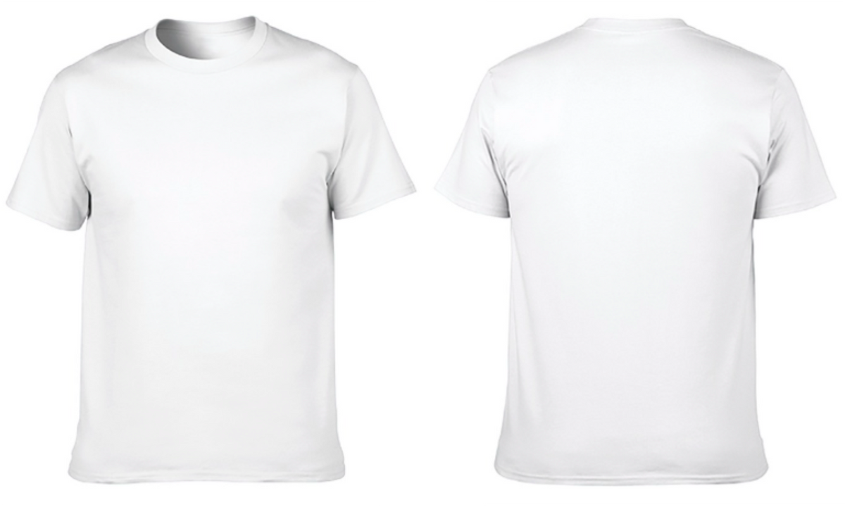 New 150g Men's  Short Sleeve T-shirt doble print